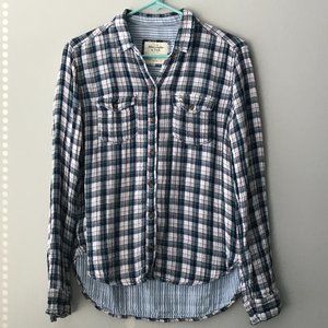 Abercrombie & Fitch Checkered Flannel
